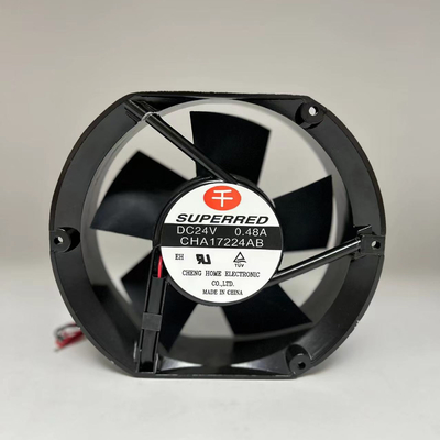 UL TUV DC Cooling Fan AWG26 Lead Wire 0,09-1,5A Saat Ini Untuk Disinfektan Kabinet