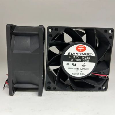 Kipas CPU DC 25X25X6.2Mm Konektor 3 Pin Kawat Timah AWG26 Arus 0,2A