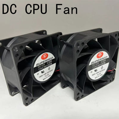 2.4W DC CPU Fan Plastik PBT 94V0 Frame Silent Operasi 26g/7.5g dll
