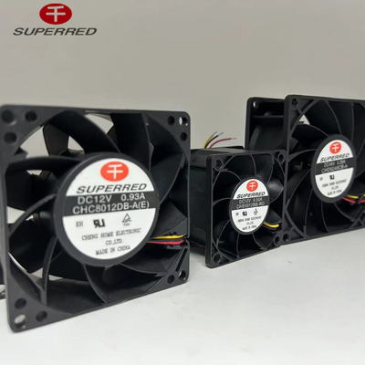 35000 Jam Jangka Hidup DC CPU Fan 3Pin Connector DC Cooling Fan