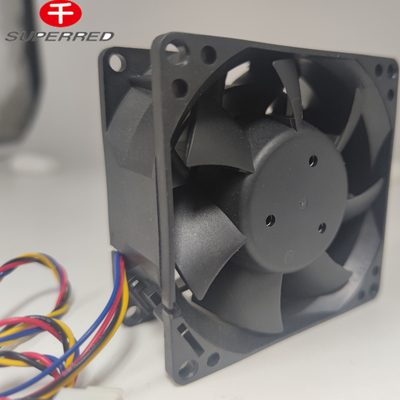 Performa Tinggi Dan Dapat Diandalkan 12V DC CPU Fan Plastik PBT 94V0 Frame