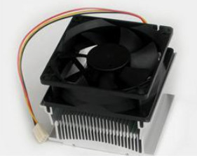 Performa Tinggi Dan Dapat Diandalkan 12V DC CPU Fan Plastik PBT 94V0 Frame