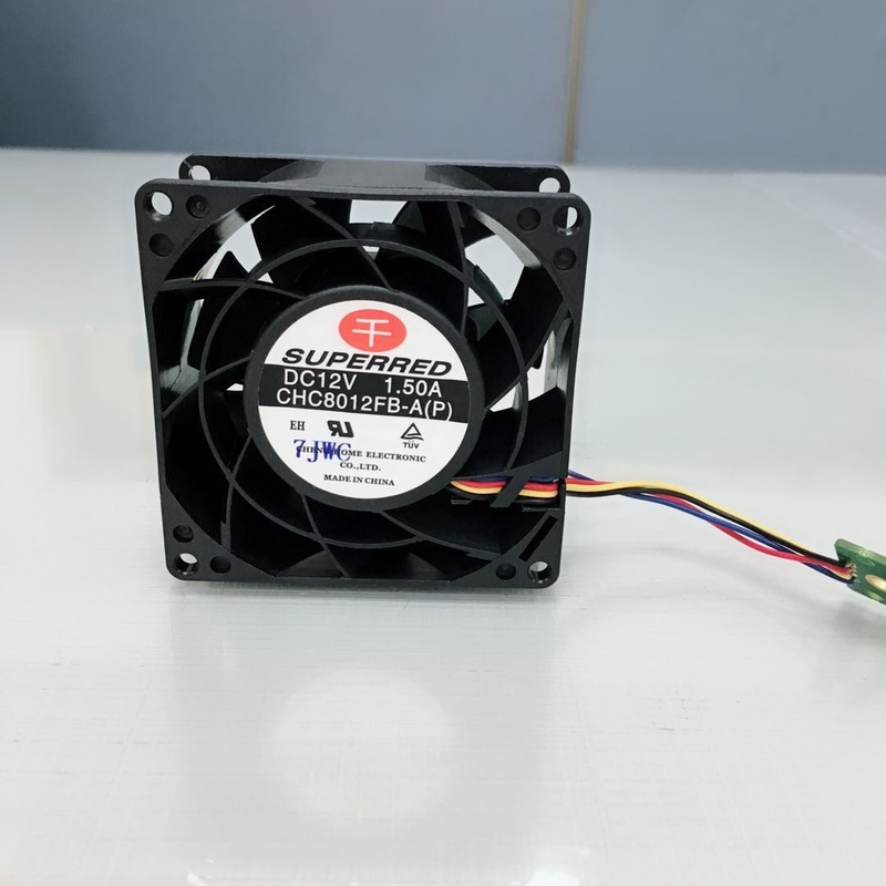 UL TUV 12V DC CPU Fan 2700-5300 RPM Plastik PBT Kecepatan Tinggi Untuk Pendinginan Komputer