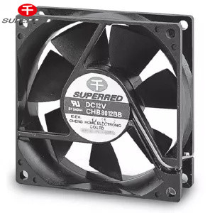 Custom 150g DC Cooler Fan Ball Bearing atau Sleeve Bearing 80x80x20 Pendingin Fan