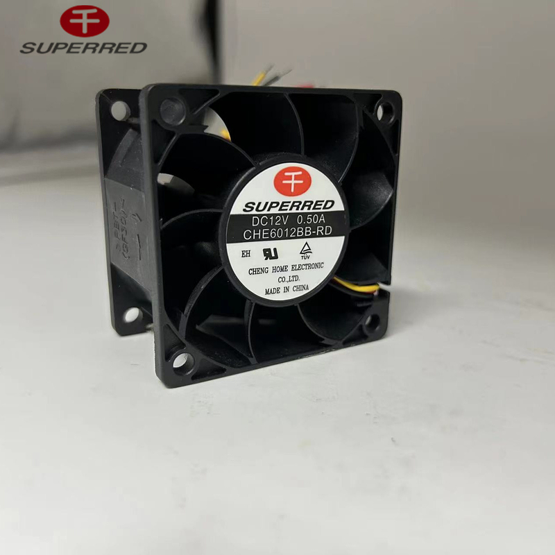 12V Voltage DC CPU Fan Dengan AWG26 Lead Wire Untuk Energy Efficient Cooling